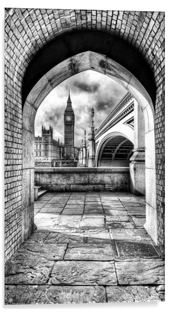 Big Ben, London Acrylic by Scott Anderson