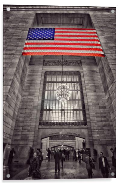 Grand Central Station  Acrylic by Scott Anderson