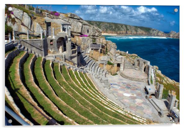 Minack Theatre, Cornwall Acrylic by Scott Anderson