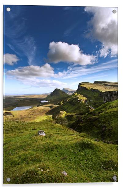 The Quirang, Isle of Skye Acrylic by Stuart Blance