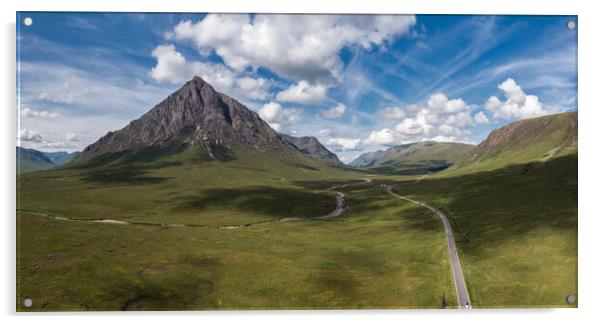 Buachaille Etive Mor, Scotland Acrylic by Dan Ward