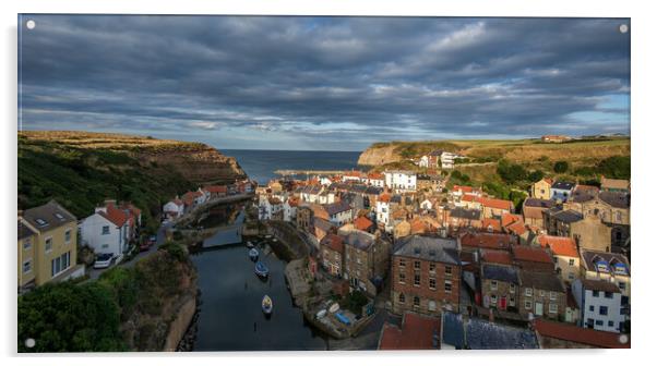 Staithes, North Yorkshire Acrylic by Dan Ward