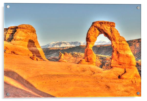 Delicate Arch Arches NP USA Acrylic by Gurinder Punn