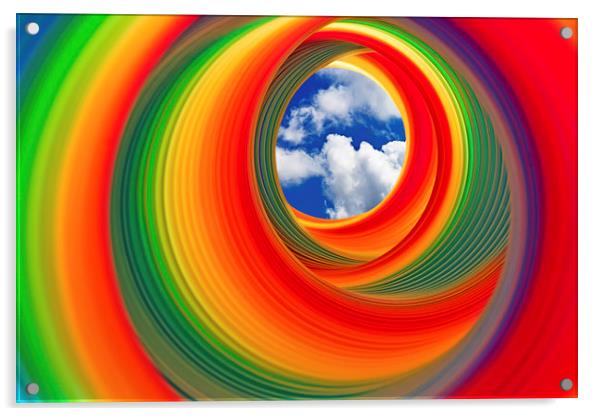 Slinky Vision Acrylic by Matt Cottam