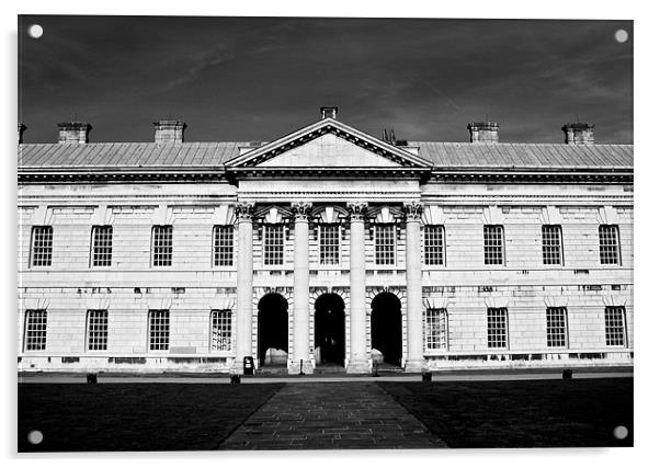 Naval College Two Acrylic by Gavin OMahony
