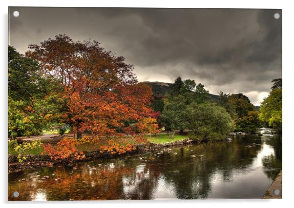 Keswick Park Acrylic by Gavin OMahony