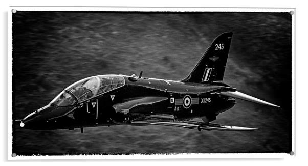 RAF Hawk Acrylic by Andrew chittock