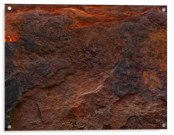Rust Acrylic by Victor Burnside