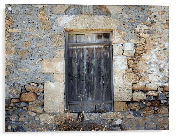 Door Acrylic by Victor Burnside