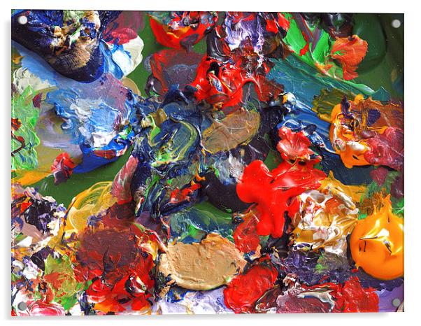 Palette Acrylic by Victor Burnside