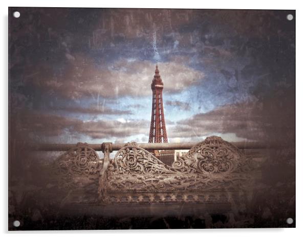 Blackpool Acrylic by Victor Burnside