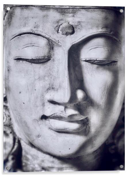 Buddha    Acrylic by Victor Burnside