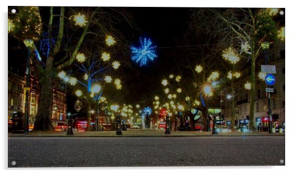 Sloane Square  Acrylic by Victor Burnside