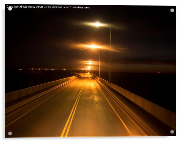 Road to BA Acrylic by Matthew Davis