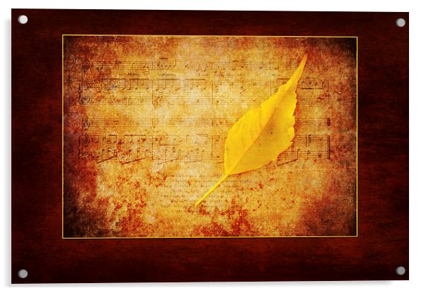 Musical Note Acrylic by Randi Grace Nilsberg
