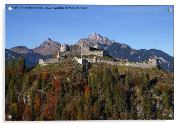 Ehrenberg Castle Acrylic by rawshutterbug 
