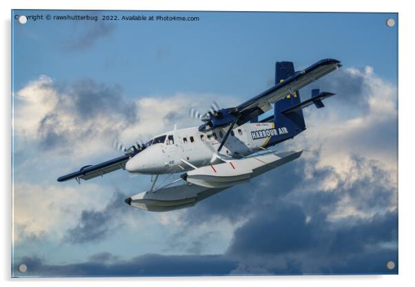 Seaplane in the Sky Acrylic by rawshutterbug 