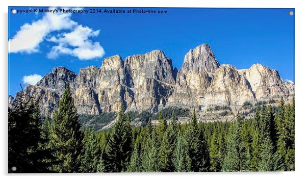  Bow Valley Acrylic by rawshutterbug 