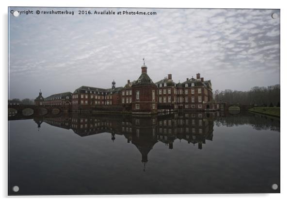 Schloss Nordkirchen Acrylic by rawshutterbug 