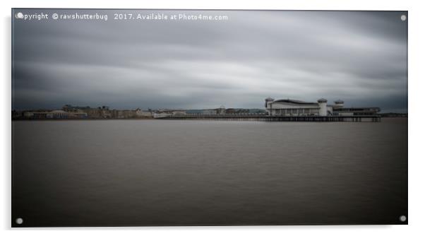 Grand Pier Weston-Super-Mare Acrylic by rawshutterbug 
