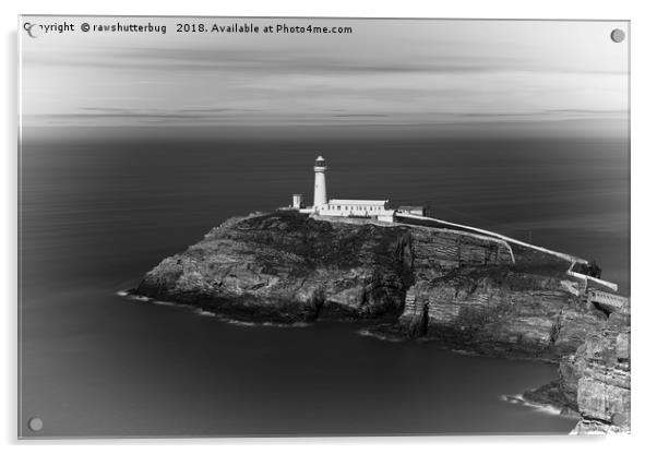The South Stack Lighthouse Acrylic by rawshutterbug 