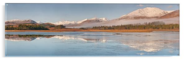 Winter Wonderland at Loch Tulla Acrylic by Robert Strachan