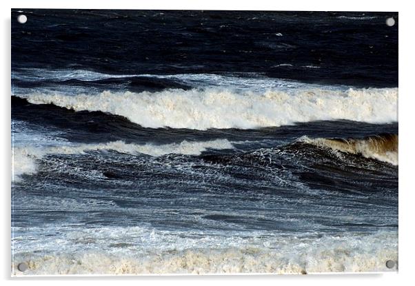 Waves. Acrylic by