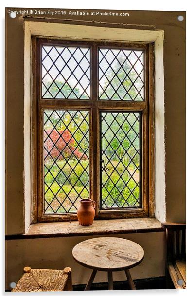  Window view Acrylic by Brian Fry