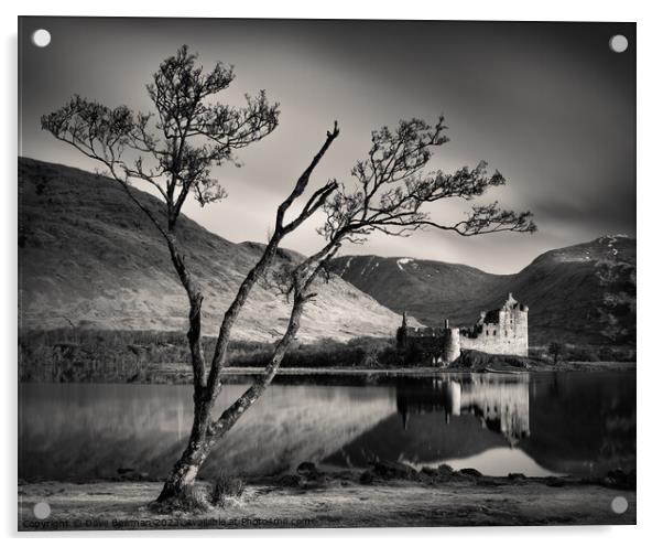 Kilchurn and Loch Awe Acrylic by Dave Bowman