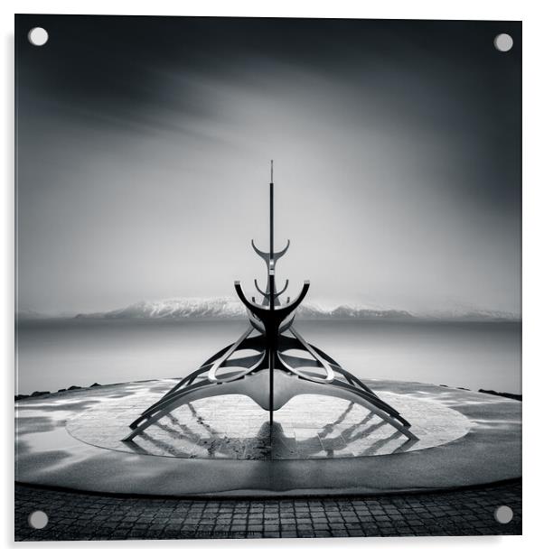 Sun Voyager Acrylic by Dave Bowman