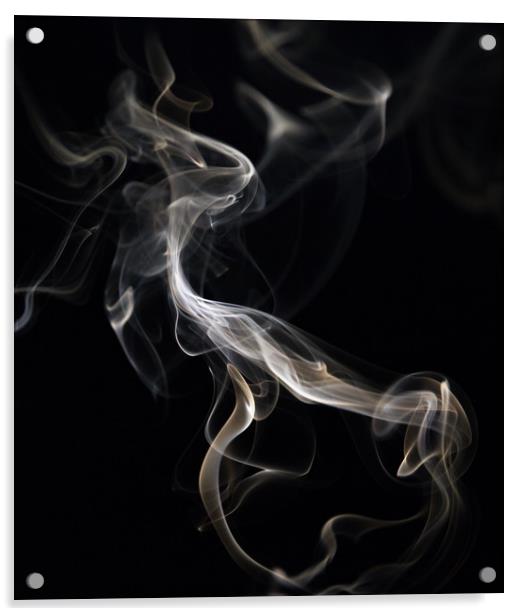 Smoke Trails Acrylic by Sarah Pymer