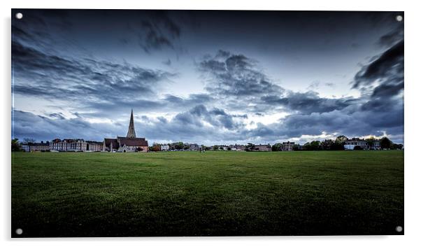  All Saints Church in Blackheath Acrylic by John Ly