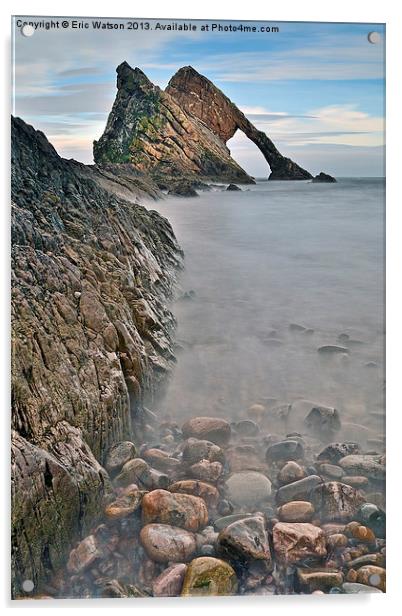 Bow Fiddle Rock Acrylic by Eric Watson