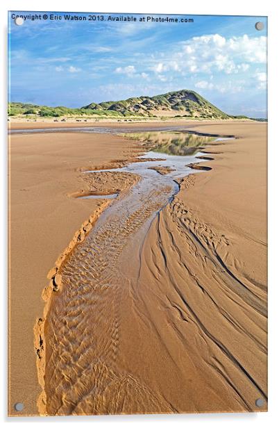 Sand Dune Newburgh Beach Acrylic by Eric Watson