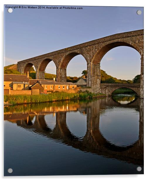 Cullen Viaduct Acrylic by Eric Watson