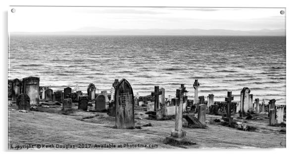 Graveyard-on-Sea Acrylic by Keith Douglas