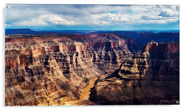 Grand Canyon Acrylic by Paul Walker