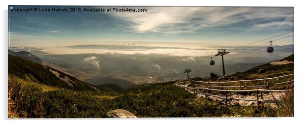 View from the top Acrylic by Laco Hubaty