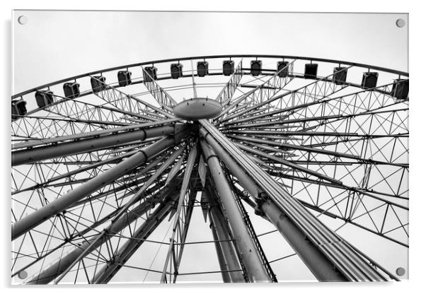 Wheel of Liverpool Acrylic by Jason Moss
