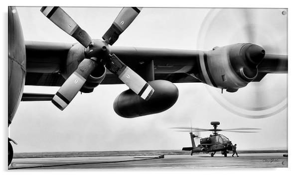 Hercules Apache Refuel Acrylic by Chaz Gelder