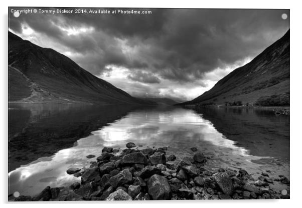 Loch Etive Acrylic by Tommy Dickson