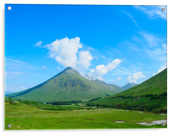 Beinn Dorain Acrylic by Tommy Dickson