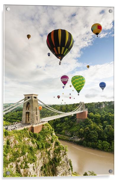 Bristol Balloon Fiesta Acrylic by Daugirdas Racys