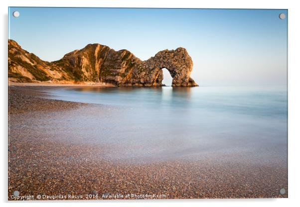 Durdle door Acrylic by Daugirdas Racys