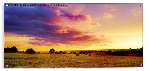 the colour purple Acrylic by jay clarke