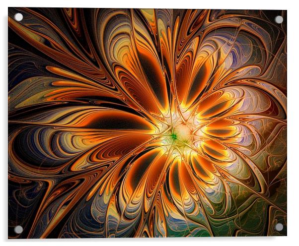Marigold Acrylic by Amanda Moore