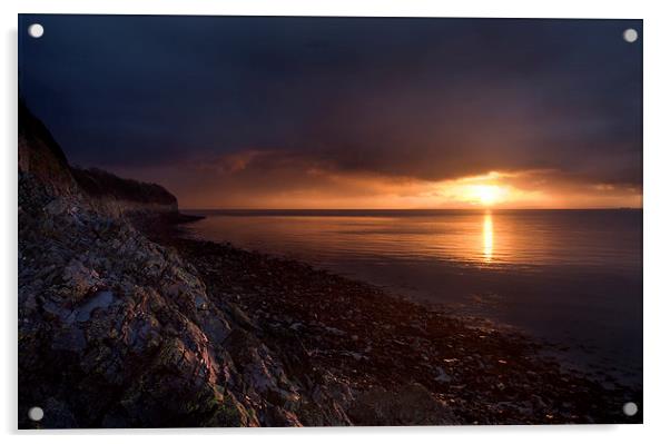 Clevedon, Somserset Acrylic by Mike French