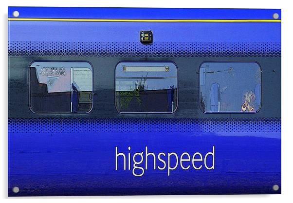 High Speed Acrylic by John B Walker LRPS