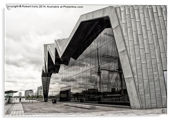 Glasgow Riverside Museum, Scotland Acrylic by Robert Kelly