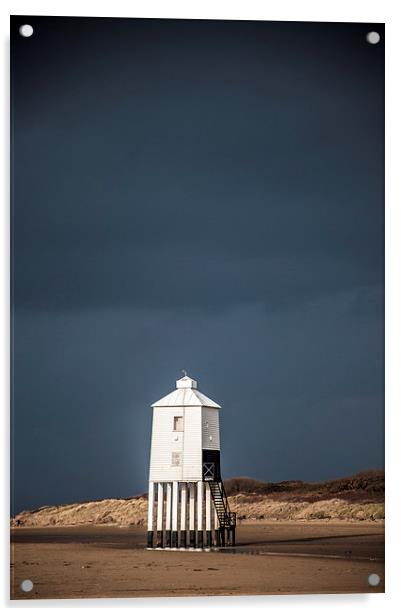 Low Lighthouse, Burnham-on-Sea Acrylic by